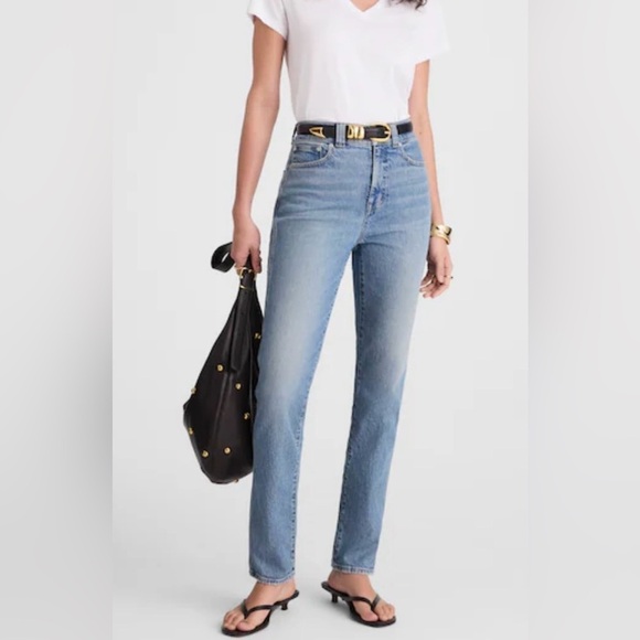 Madewell Denim - Madewell Light Blue Straight Leg Jeans